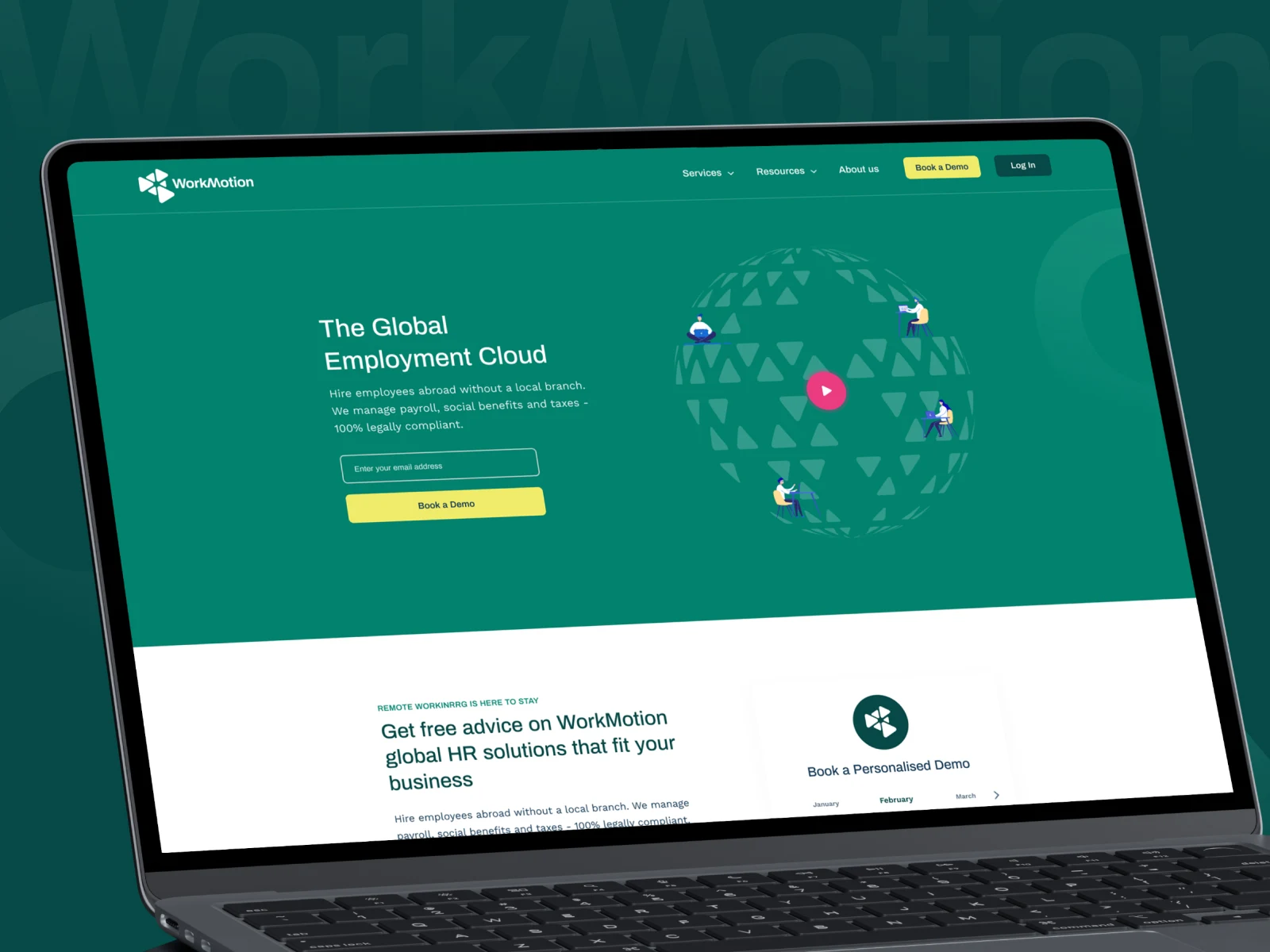 WorkMotion – Global HR Solutions Website